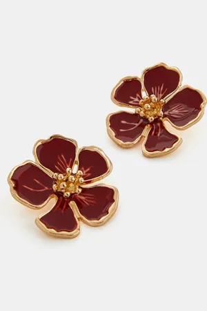 Accessorize Statement Flower Stud Earrings