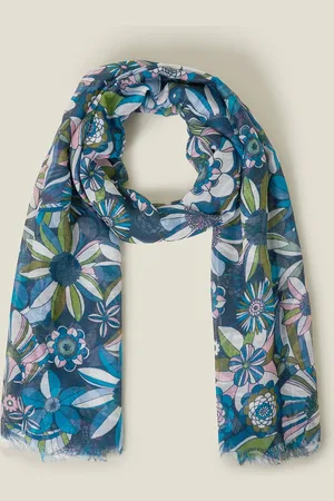 Accessorize Geometric Floral Scarf