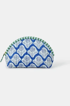 Accessorize Dandelion Print Quilted Make Up Bag
