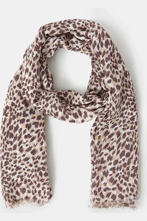Accessorize Lightweight Cheetah Print Scarf