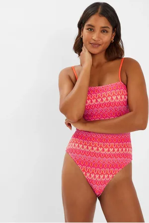 Accessorize Crochet Bandeau Swimsuit , Size: 10