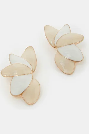 Accessorize Enamel Petal Drop Earrings