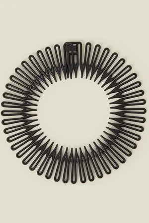 Accessorize Flexible Comb Headband, Size: 11cm, Women