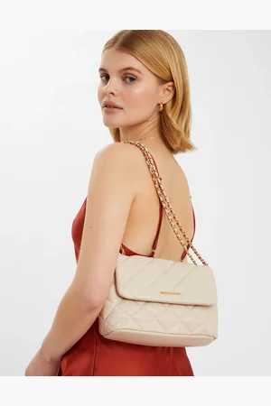Accessorize Quilted Faux Leather Cross-body Bag