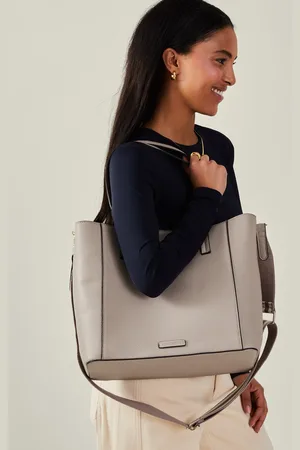 Accessorize Faux Leather Shoulder Bag