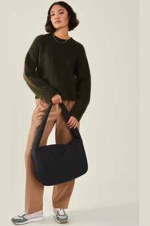 Accessorize Floral Quilted Shoulder Bag