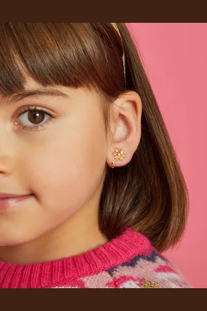 Accessorize 4-Pack Girls Christmas Clip-on Earrings, Girl