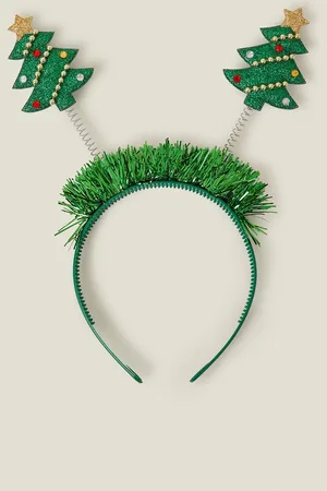 Accessorize Christmas Tree Bopper Headband, Women