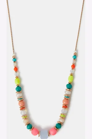 Accessorize Half Beaded Necklace