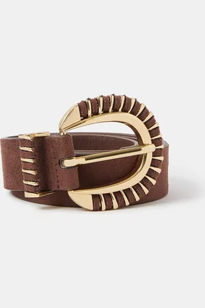 Accessorize Suedette Belt , Size: M