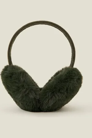 Accessorize Faux Fur Earmuffs, Size: 60cm, Women