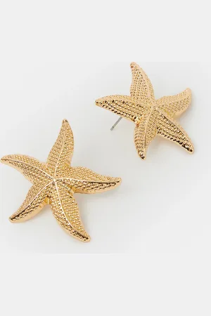 Accessorize Statement Starfish Stud Earrings