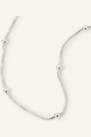 Accessorize Beaded Chain Necklace , Women