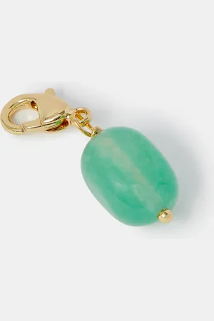 Accessorize 14ct Gold-plated Semi Precious Stone Charm