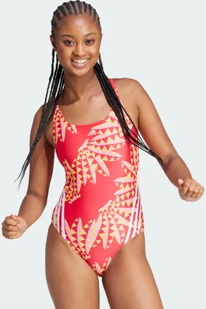 adidas FARM Rio 3-Stripes CLX Swimsuit