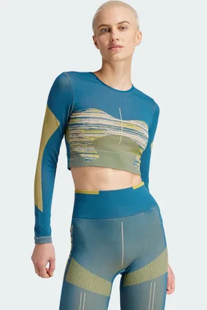 adidas By Stella McCartney TrueStrength Seamless Yoga Long Sleeve Top