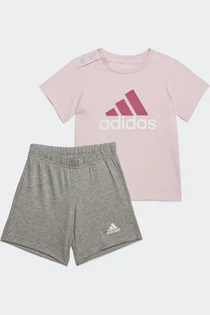 adidas Essentials Organic Cotton Tee and Shorts Set