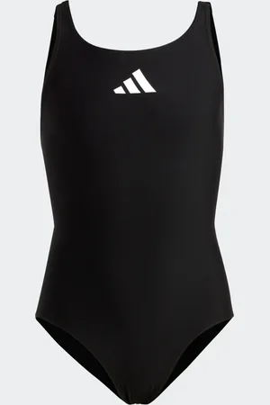 adidas Solid Small Logo Swimsuit