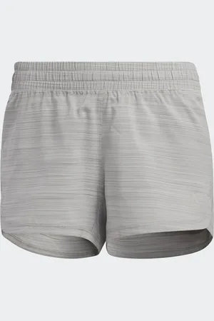 adidas Pacer Training 3-Stripes Heather Woven Shorts