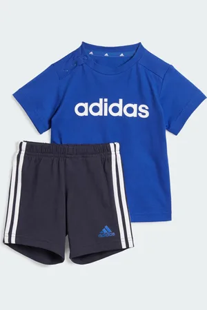 adidas Essentials Lineage Organic Cotton Tee and Shorts Set