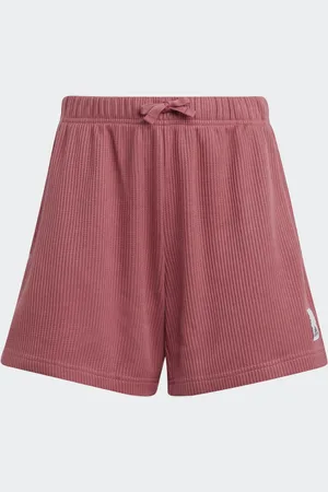 adidas Lounge Waffle Knit Loose Shorts