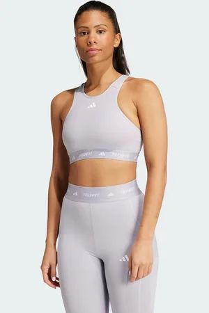 adidas TECHFIT Medium-Support High-Neck Bra