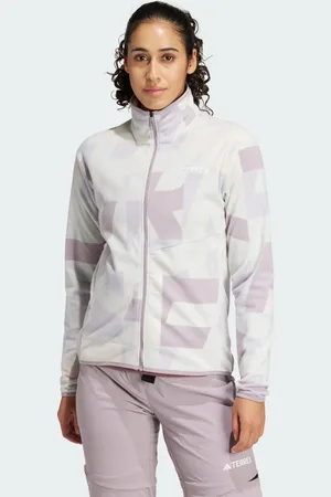 adidas Terrex Multi Printed Full-Zip Fleece Jacket