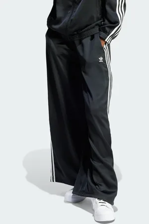 adidas Adicolor Satin Wide Leg Track Joggers