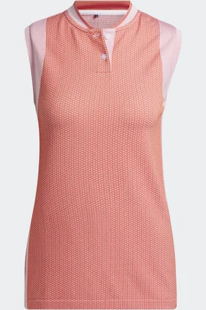 adidas Ultimate365 Tour Sleeveless Primeknit Golf Polo Shirt