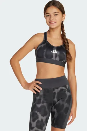 adidas All Sports Animal-Print Sports Bra Kids