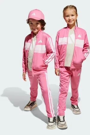 adidas Seasonal Essentials Tiberio 3-Stripes Tricot Track Suit Kids