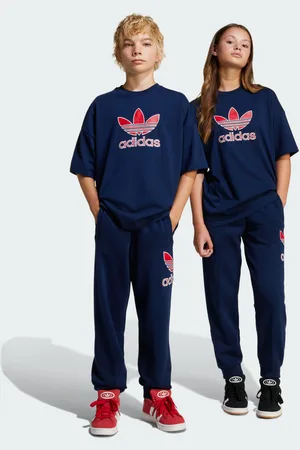 adidas Big Logo Execution Oversized Sweat Joggers Kids