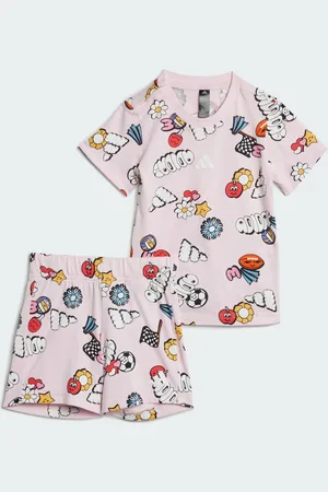 adidas Seasonal Essentials Fun Allover Print Set Kids