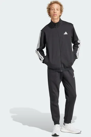 adidas Sportswear Basic 3-Stripes Fleece Track Suit