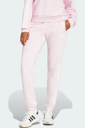 adidas Essentials 3-Stripes French Terry Cuffed Joggers
