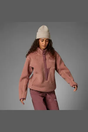 adidas Terrex Xploric High Pile Fleece Pullover Sweatshirt