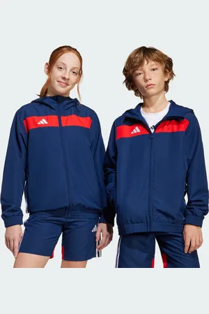 adidas Tiro 25 Essentials Woven Hoodie Kids