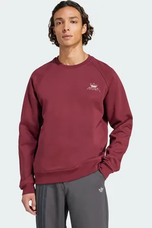 adidas Winter Resort Mountain Graphic Fleece Crewneck Sweatshirt