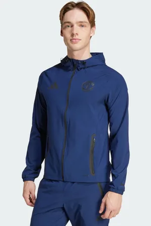 adidas Manchester United Tiro 25 Competition Vis Tech Travel Jacket