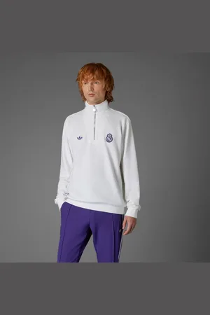 adidas Real Madrid Terrace Icons Half-Zip Top