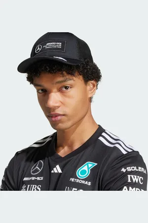 adidas MERCEDES - AMG PETRONAS FORMULA ONE TEAM SNAPBACK LOGO TRUCKER CAP