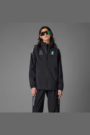 adidas MERCEDES - AMG PETRONAS FORMULA ONE TEAM MECHANICS RAIN JACKET