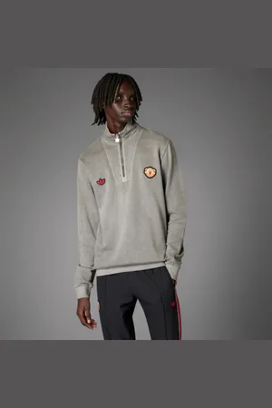 adidas Manchester United Terrace Icons Half-Zip Top