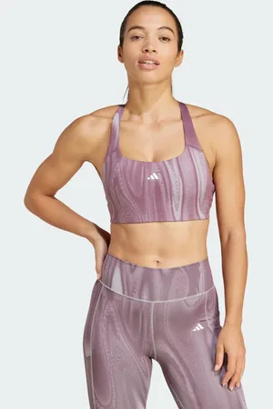 adidas Powerimpact Training Medium-Support 3-Stripes Bra