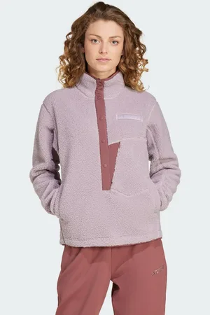 adidas Terrex Xploric High Pile Fleece Pullover Sweatshirt