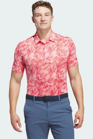 adidas Ultimate365 Mesh Print Polo Shirt