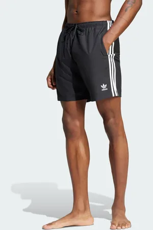 adidas Adicolor 3-Stripes 8-Inch Swim Shorts