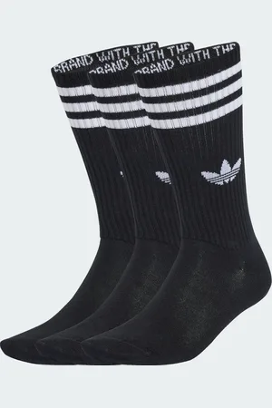 adidas 3-Stripes High Crew Socks 3 Pairs