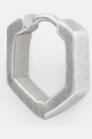 AllSaints Hex Hoop Earring