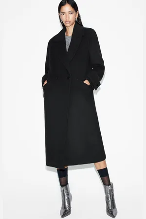 AllSaints Mabel Double Breasted Oversized Coat